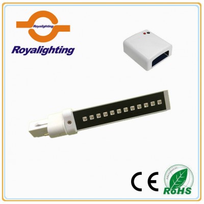 Free sample! 9 watt nail gel curing uv lamp replaceable 365nm 405nm uv nail LED lamp bulb